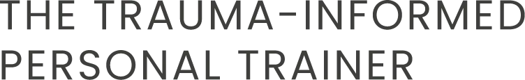 The Trauma Informed Personal Trainer Logo